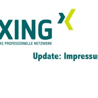 Update: XING-Impressum